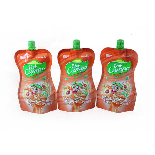 Spout packaging bag for ketchup