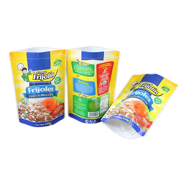 Meat packaging bag with retort condition