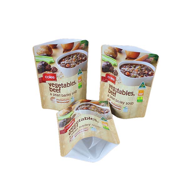 Retort packaging bag for sauce