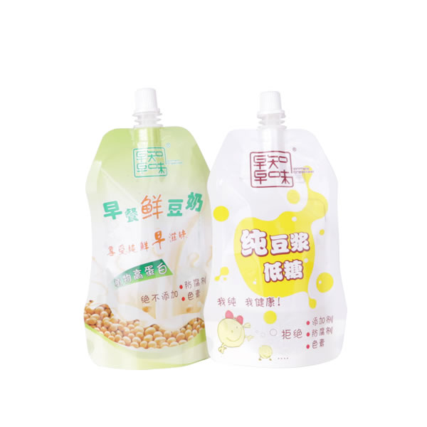 stand up pouch with spout