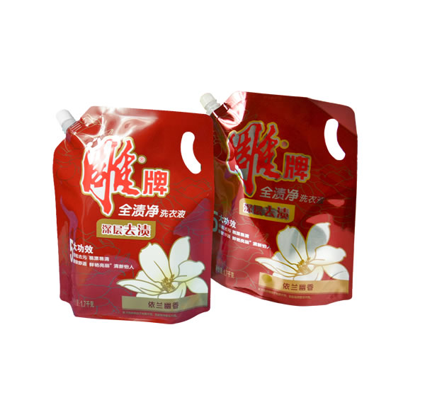 stand up pouch with spout