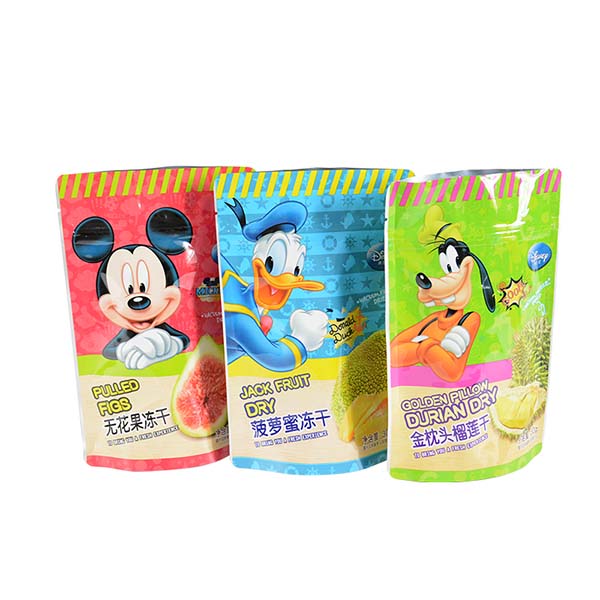 Snack food doy packaging bag