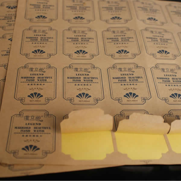 adhesive sticker